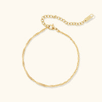 Delilah Dainty Twist Bracelet
