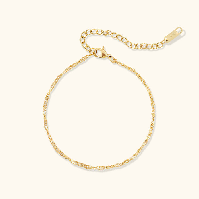 Delilah Dainty Twist Bracelet