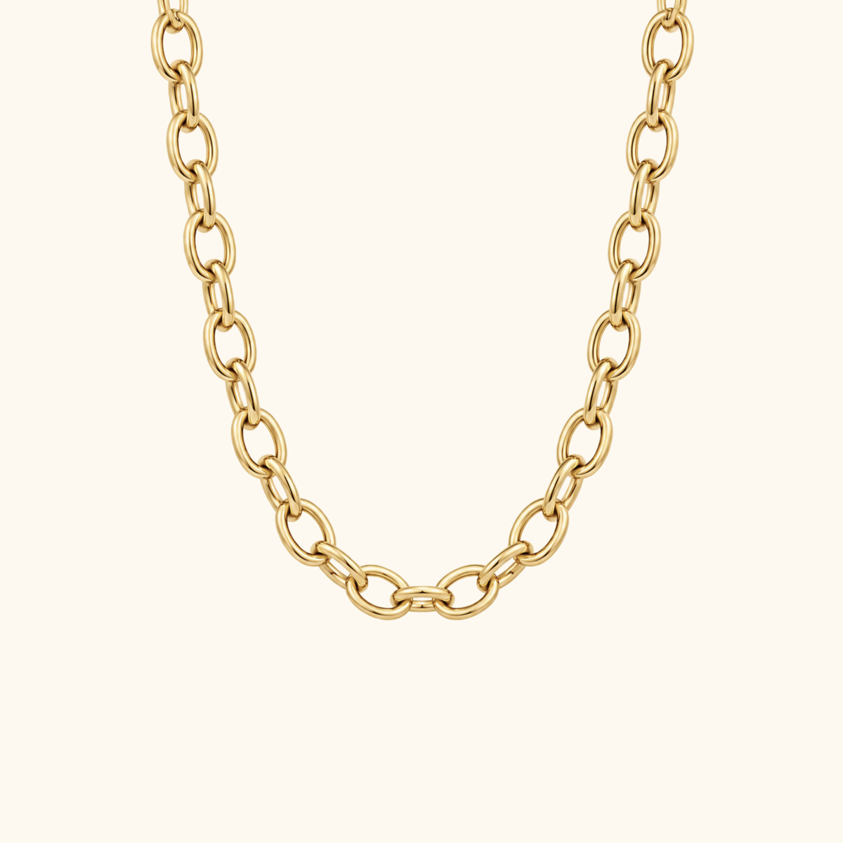 Kira Bold Round Link Chain