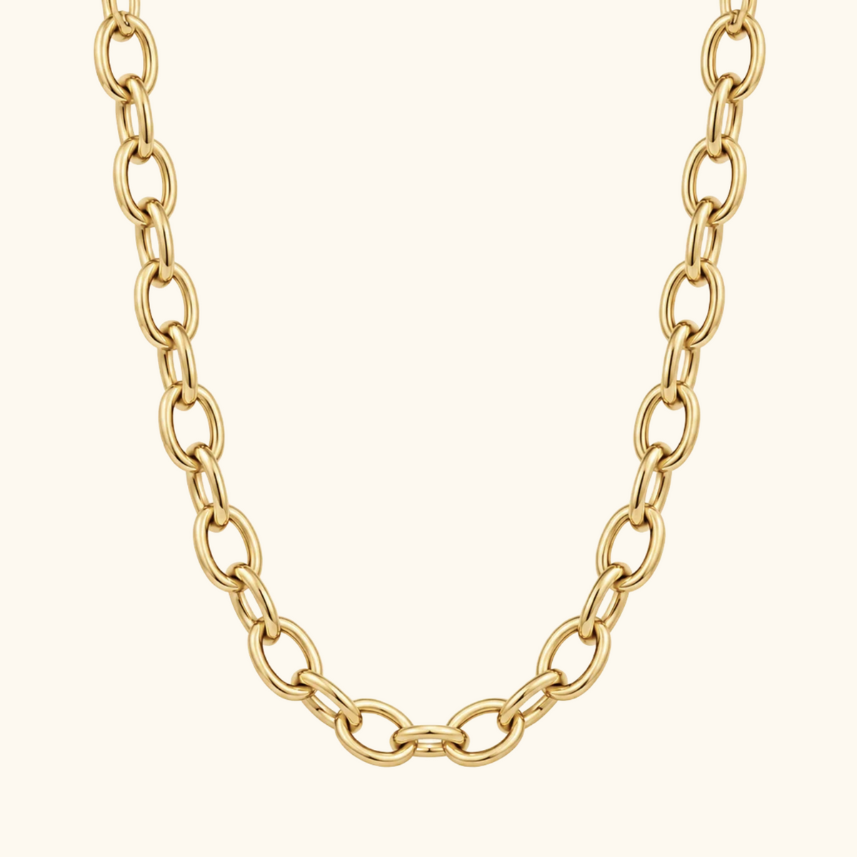 Kira Bold Round Link Chain