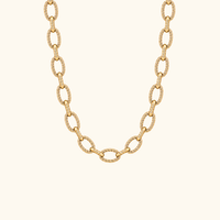 Emmy Textured Link Chain
