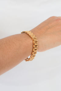 Zara Watch Band Bracelet | PVD 18K Gold Plated