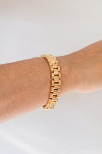Zara Watch Band Bracelet | PVD 18K Gold Plated