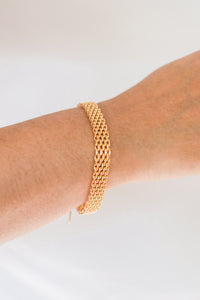 Allie Mesh Bracelet | 18K Gold Plated