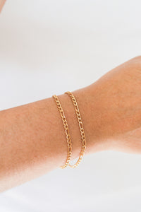 Alma Figaro Bracelet | 18K Gold Plated