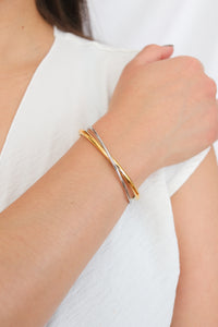 Tara Mixed-Metal Bangle