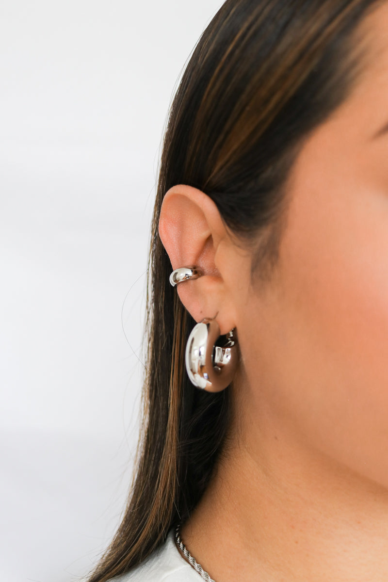 Laia Ear Cuff | Silver