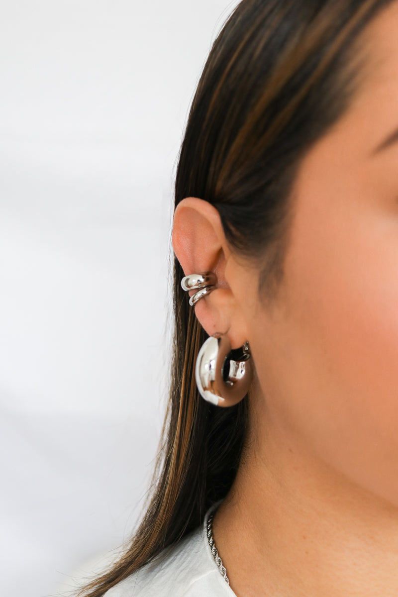 Laia Ear Cuff | Silver