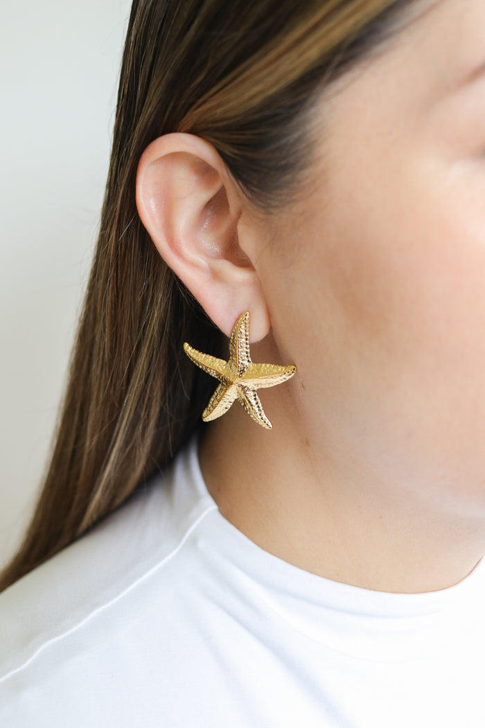 Malia Starfish Earrings