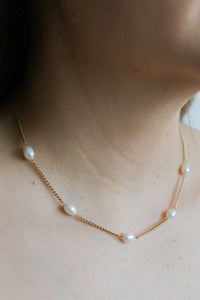 Luma Pearl Bead Necklace