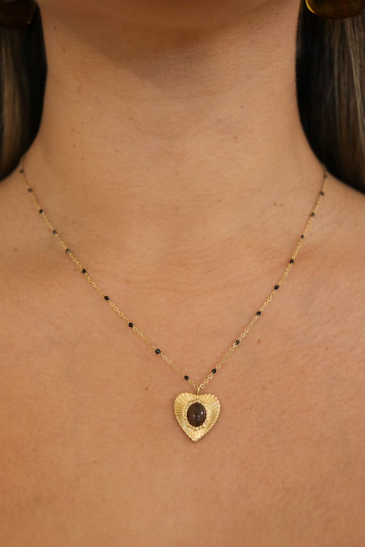 Elise Heart Necklace
