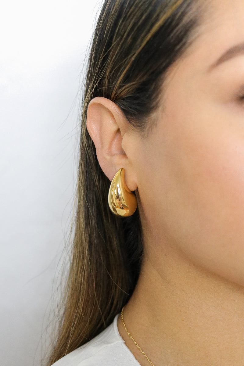 Fauvirame Waterdrops Earrings S / Gold