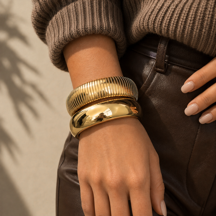 Cleo Gold Bangle