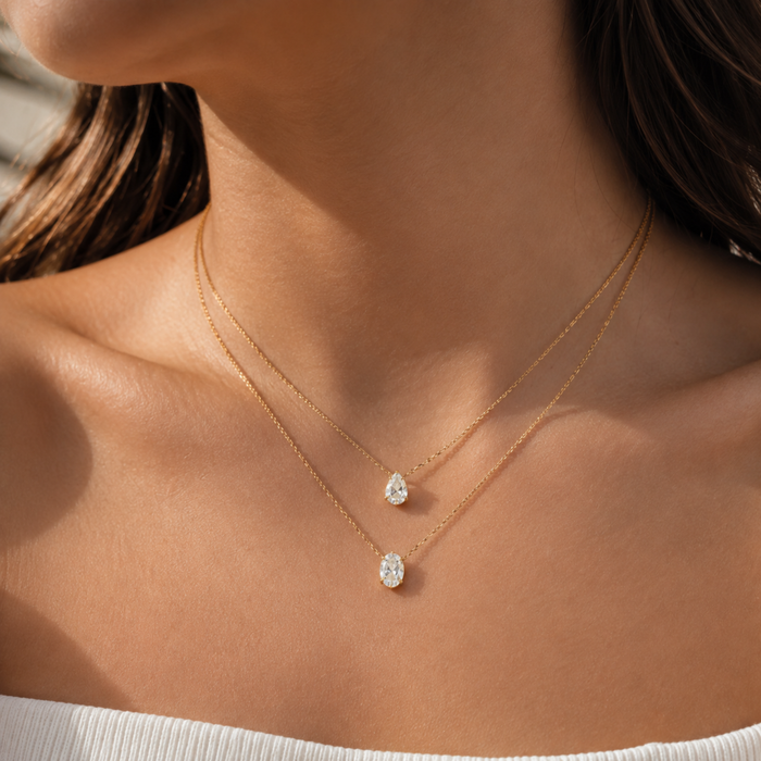 Zoe Waterdrop Necklace