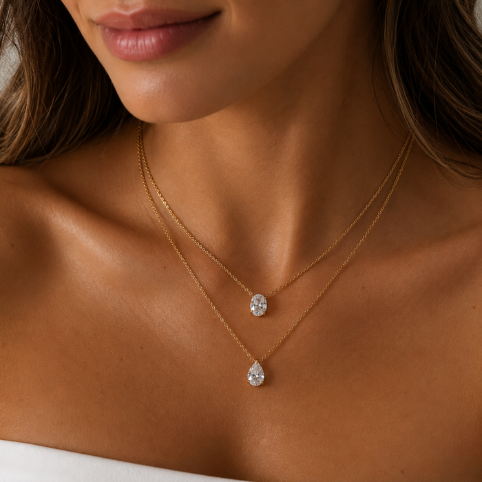 Zoe Oval Necklace