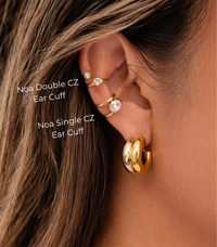 Noa Double CZ Ear Cuff