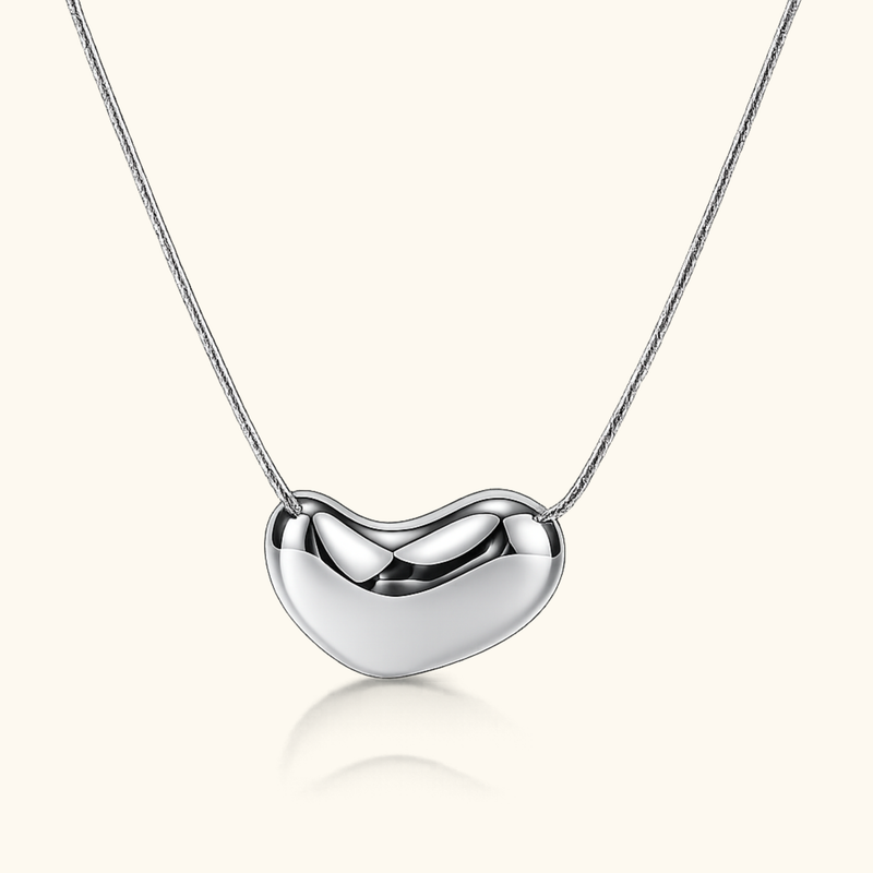 Lumi Pebble Necklace | Silver