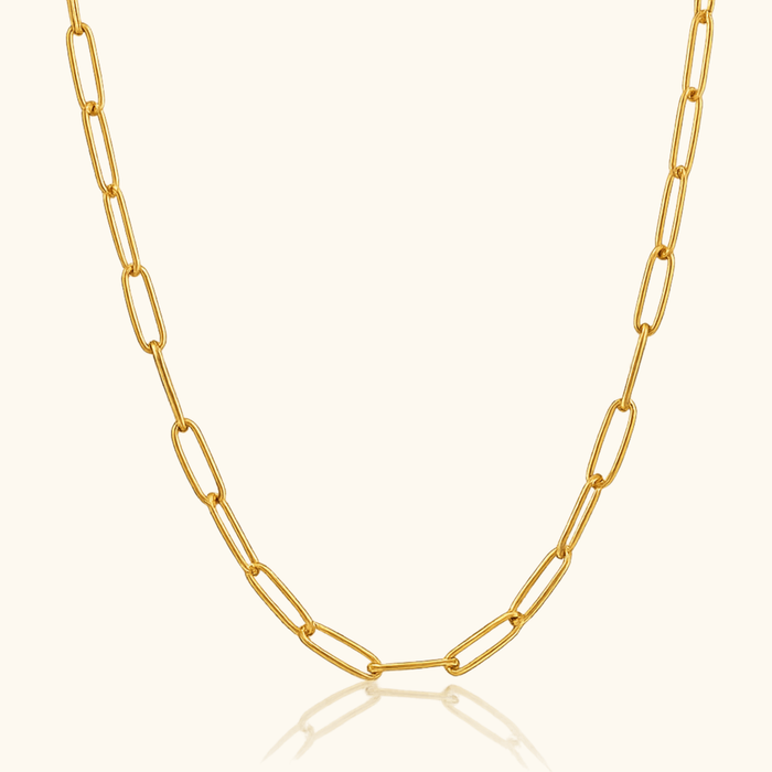 Ciara Medium Paperclip Necklace