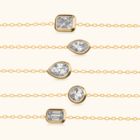 Alessia Dainty Bezel Bracelet