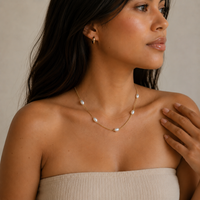 Luma Pearl Bead Necklace