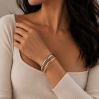 Esme Classic Silver Bangle