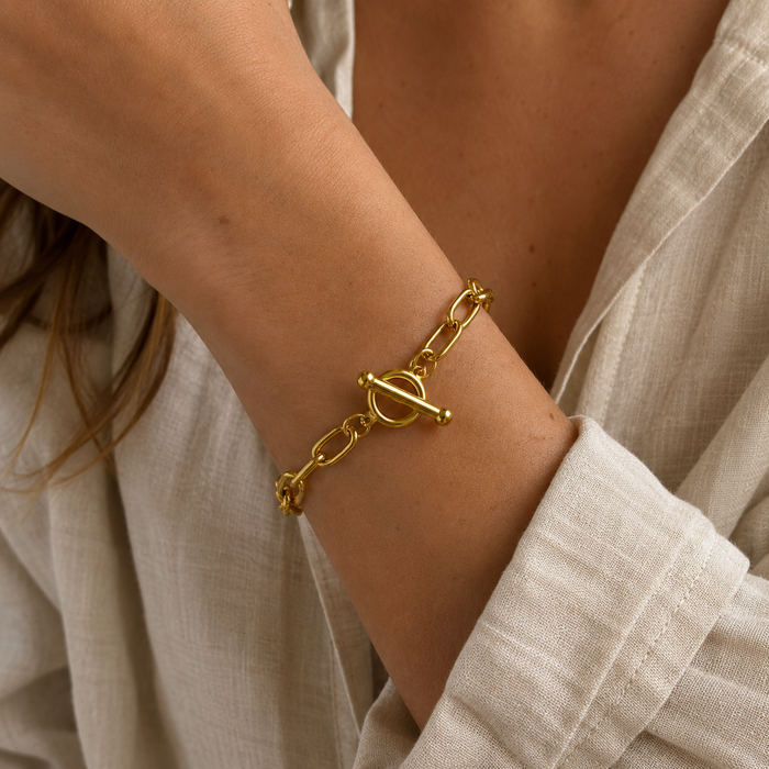 Chunky Paperclip Bracelet