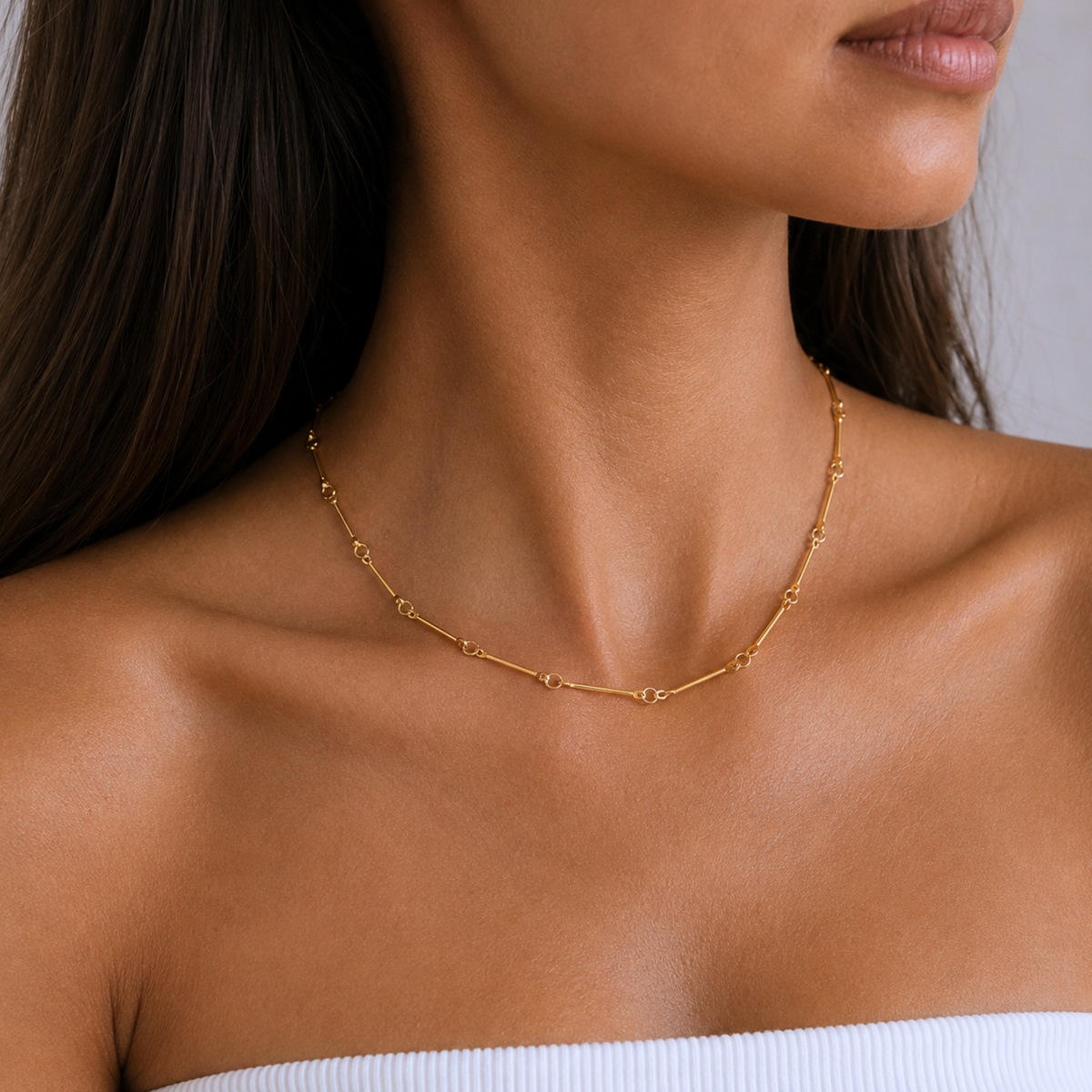Elodie Bar Link Chain
