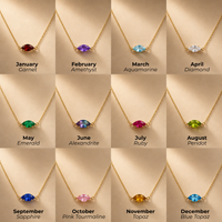 Celeste Birthstone Necklace