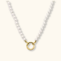 Kate Charm Pearl Necklace