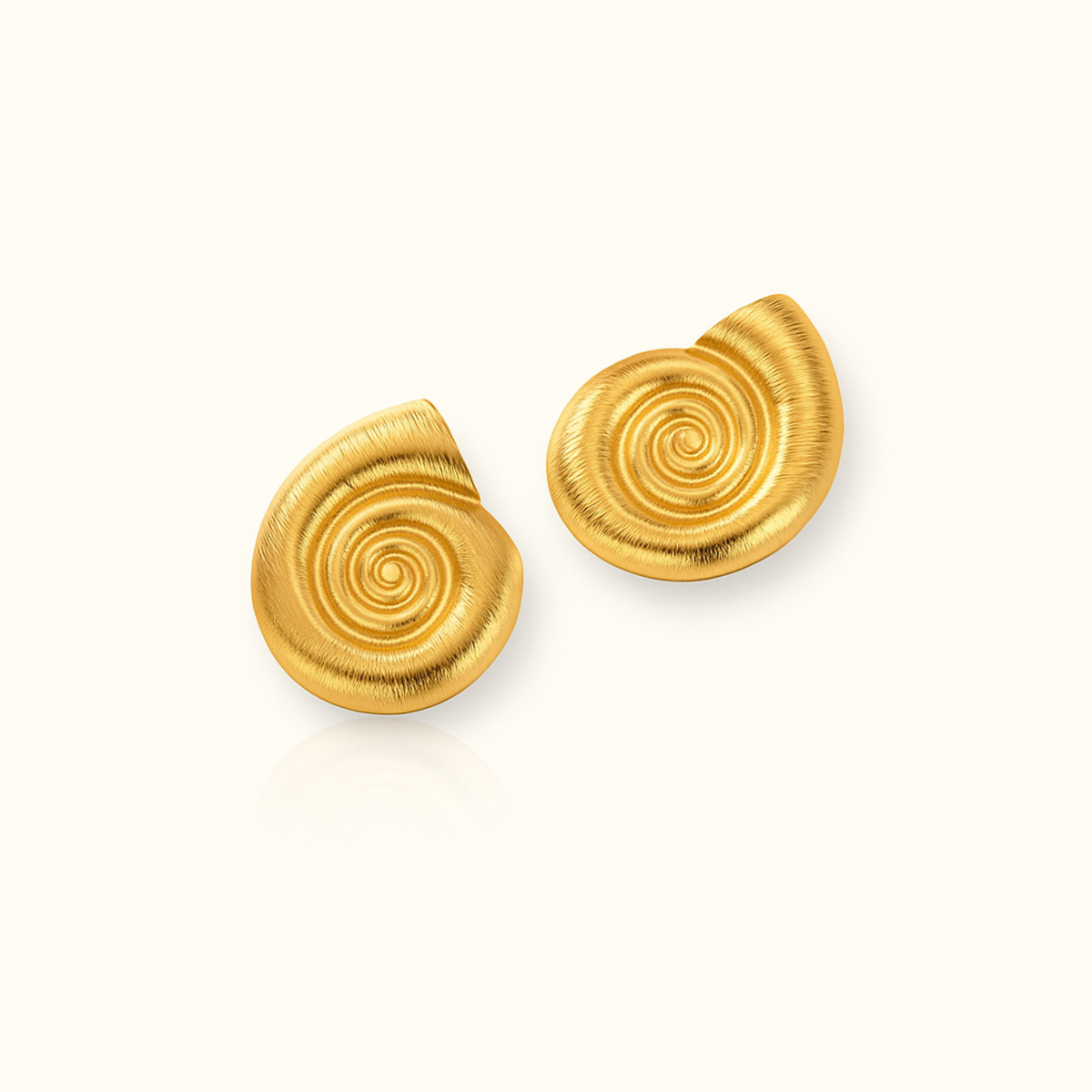 Kai Spiral Shell Earrings