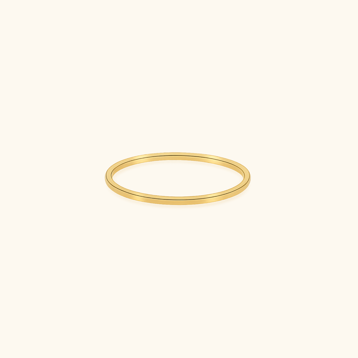 Faye Flat Band Ring | 1.2mm