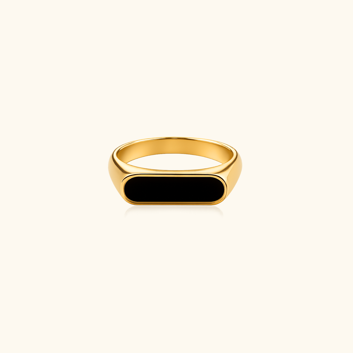 Emelia Black Ring