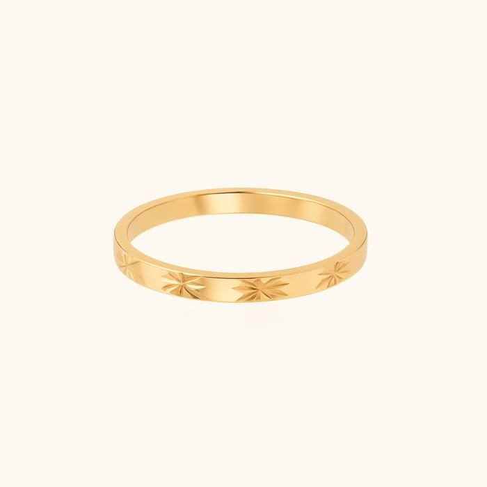 Sienna Slim Star Ring