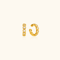 Jade CZ Ear Cuff