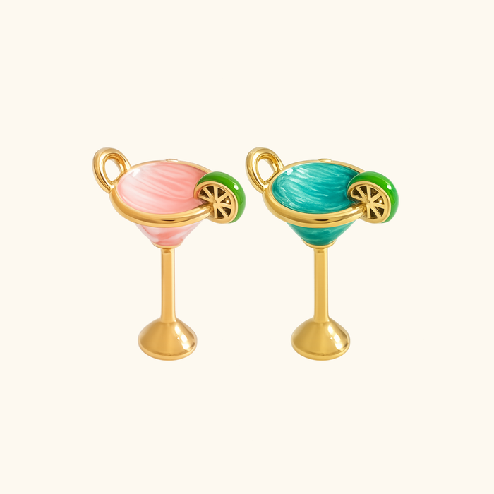 Lime Cocktail Charm