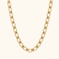 Colette Oval Beaded Necklace