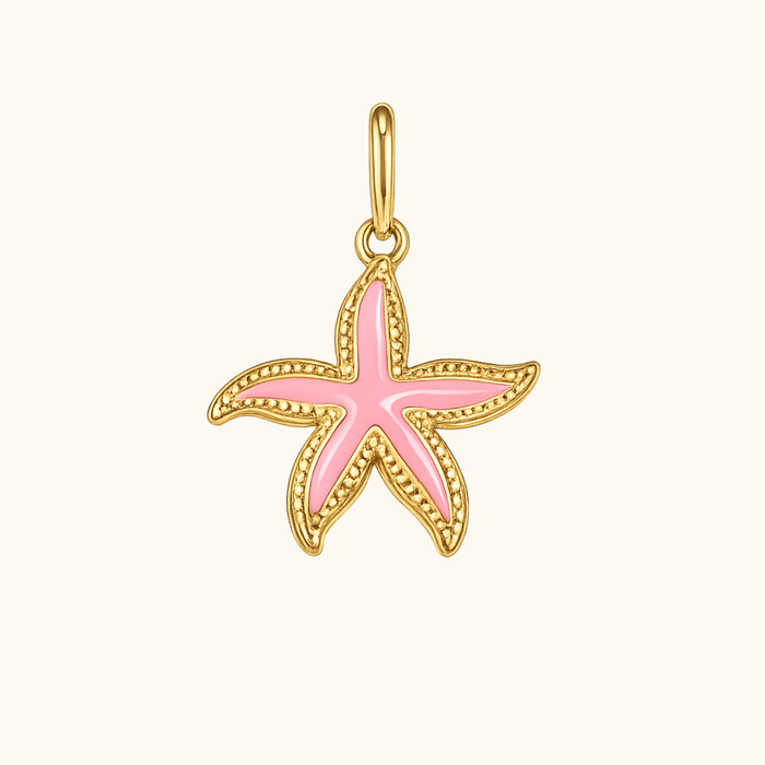 Pink Starfish Charm