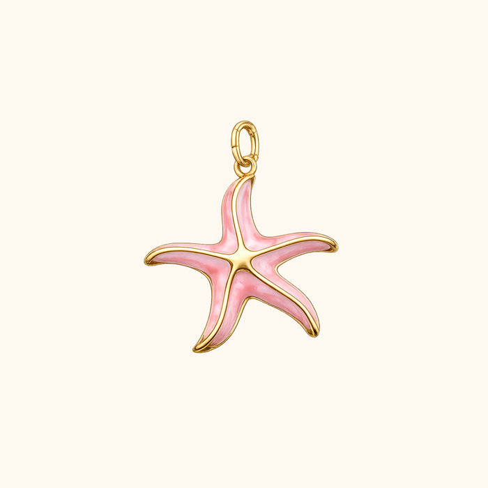 Blush Starfish Charm