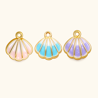 Coastal Shell Charm