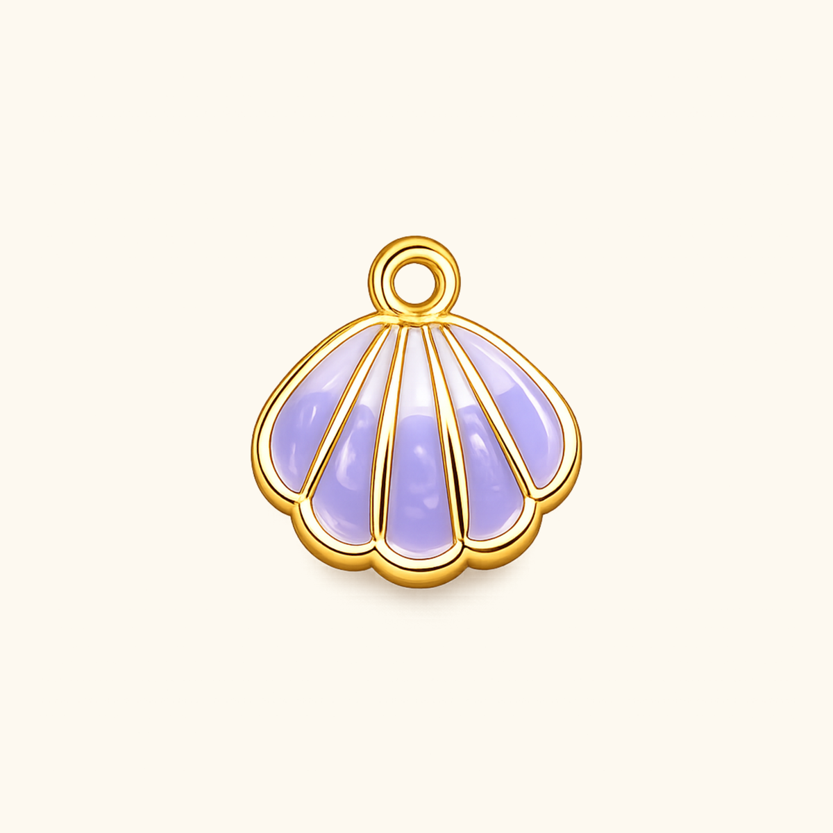 Coastal Shell Charm