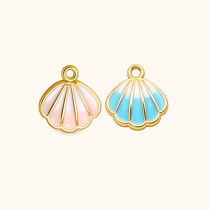 Coastal Shell Charm
