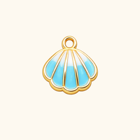 Coastal Shell Charm