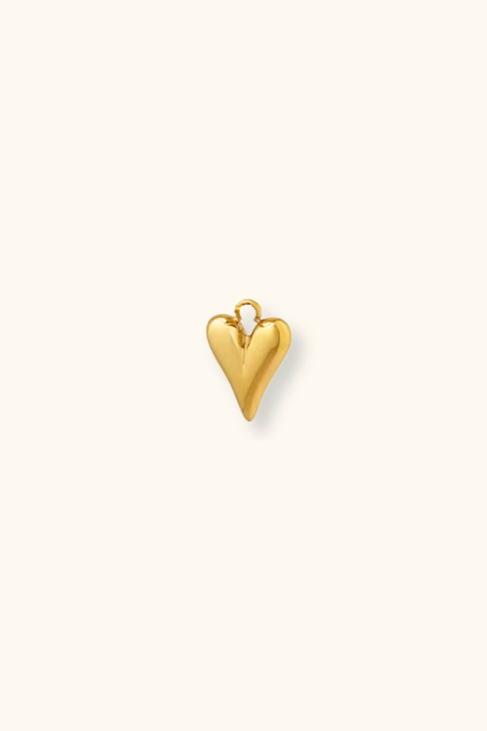 Heart Charm | PVD 18K Gold Plated