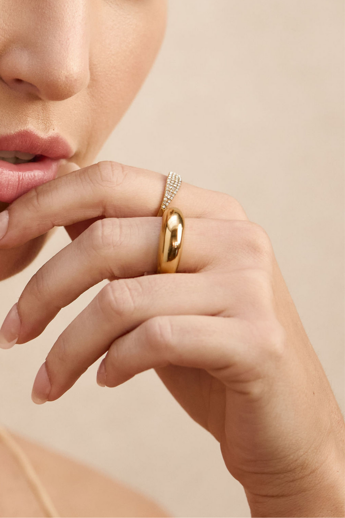 Elle Bold Ring | 18K Gold Plated