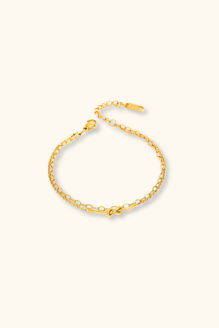 Knot Layered Bracelet