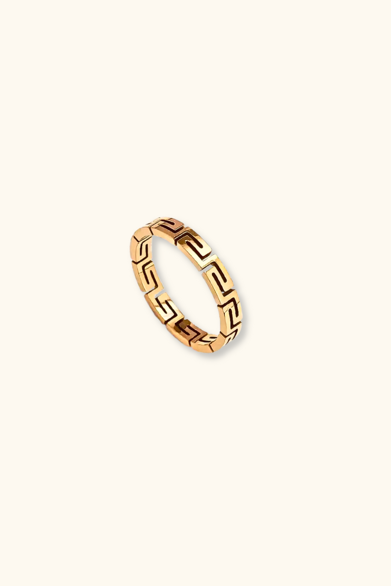 Eden Geometric Ring | 18K Gold Plated