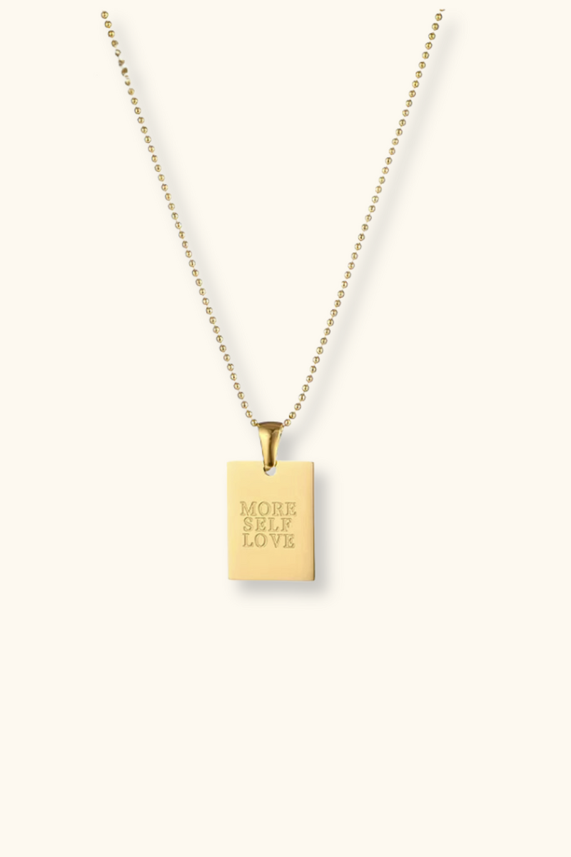 Mila More Self Love Necklace | 18K Gold Plated