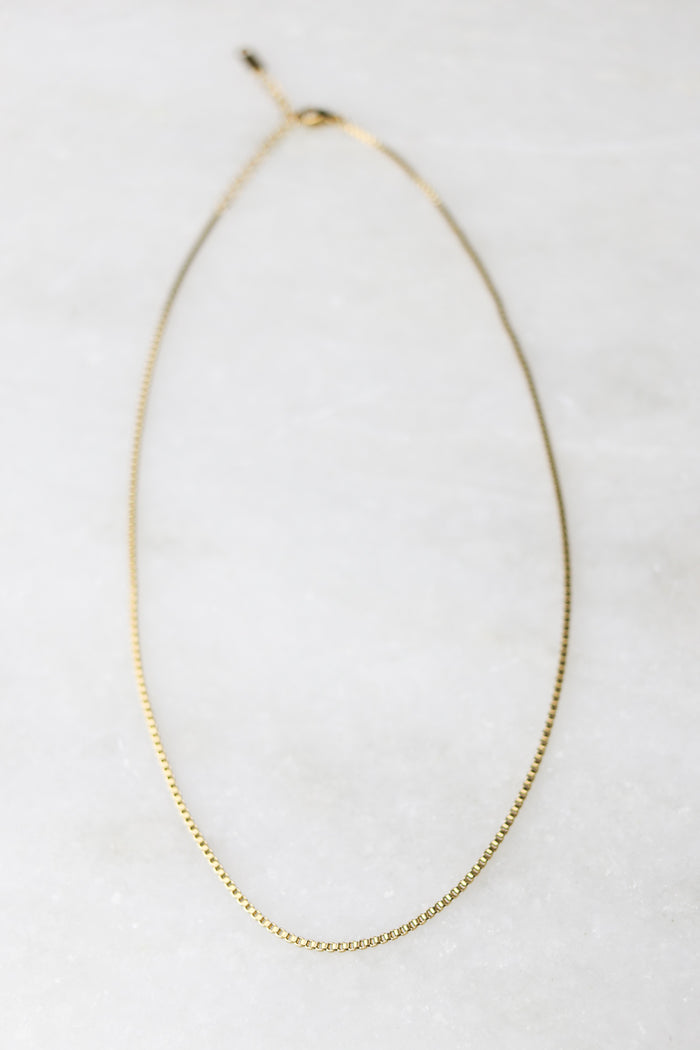 Ada Cubed Necklace | 18K Gold Plated