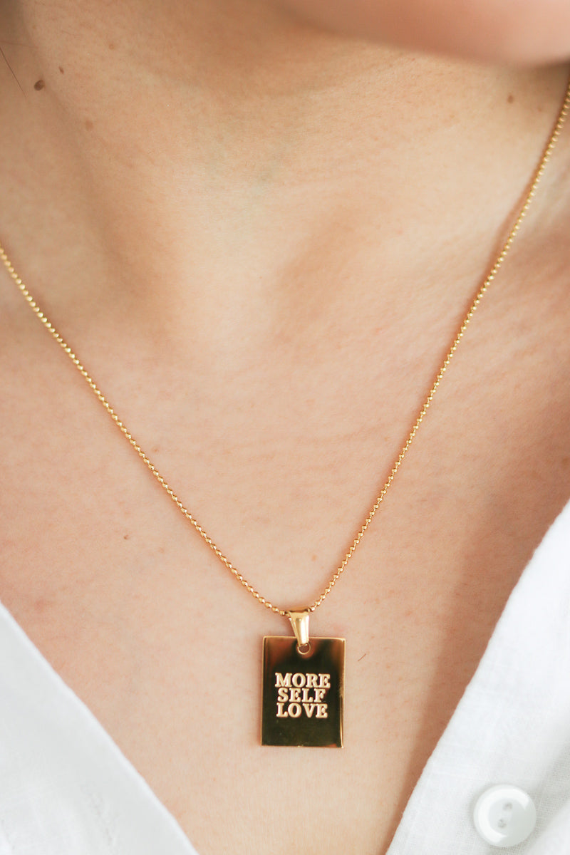 Mila More Self Love Necklace | 18K Gold Plated
